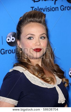 Amanda Fuller at the Disney/ABC Summer 2013 TCA Press Tour, Beverly Hilton, Beverly Hills, CA 08-04-13