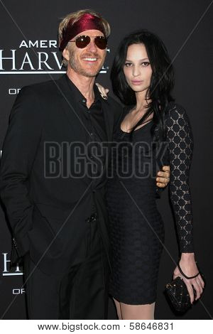 Matthew Modine and daughter at the 