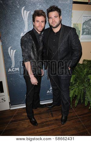 Zach Swon and Colton Swon at the 7th Annual ACM Honors, Ryman Auditorium, Nashville, TN 09-10-13