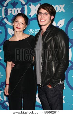 Melissa Benoist, Blake Jenner at the 2013 FOX Fall Eco-Casino Party, The Bungalow, Santa Monica, CA 09-09-13