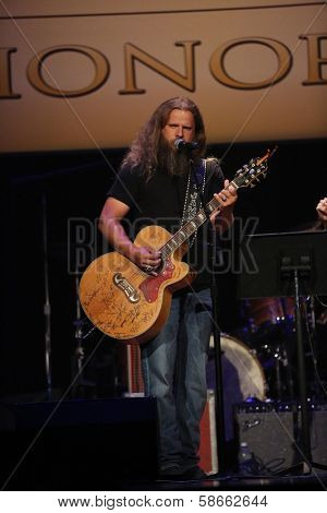 Jamey Johnson at the 7th Annual ACM Honors, Ryman Auditorium, Nashville, TN 09-10-13