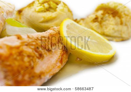 Lemon On Salmon
