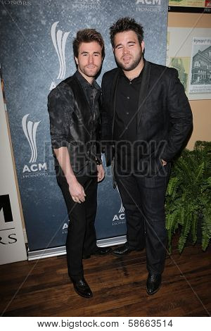Zach Swon and Colton Swon at the 7th Annual ACM Honors, Ryman Auditorium, Nashville, TN 09-10-13