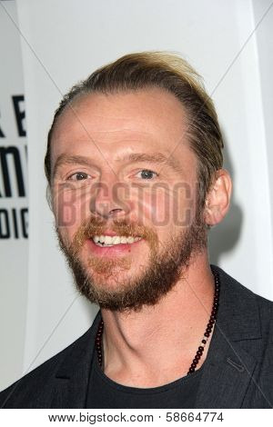 Simon Pegg at the 