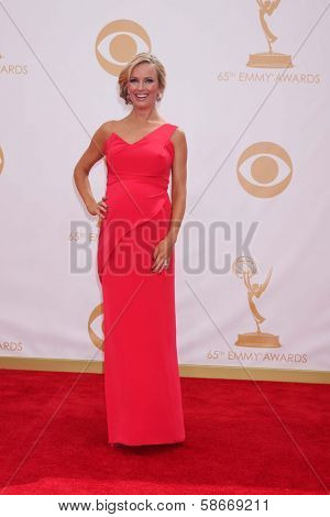 Brooke Anderson at the 65th Annual Primetime Emmy Awards Arrivals, Nokia Theater, Los Angeles, CA 09-22-13