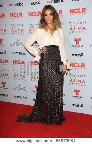 Jessica Alba at the 2013 NCLR ALMA Awards Press Room, Pasadena Civic Auditorium, Pasadena, CA 09-27-13