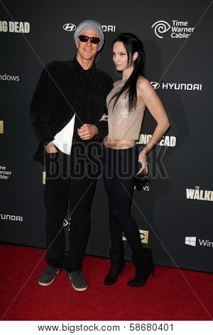 Matthew Modine and Ruby Modine at 