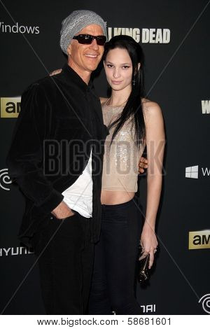 Matthew Modine and Ruby Modine at 