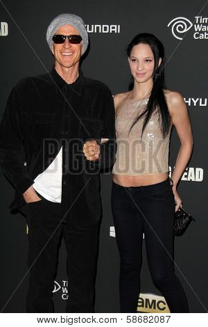 Matthew Modine and Ruby Modine at 
