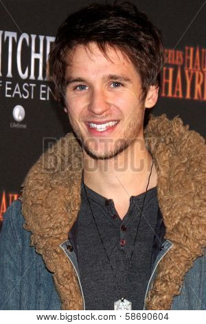 Devon Werkheiser at the 8th Annual LA Haunted Hayride Premiere Night, Griffith Park, Los Angeles, CA 10-10-13
