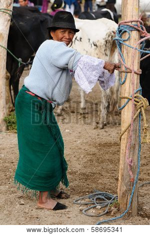 Ecuador, Ethnic Latin Woman