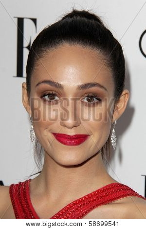 Emmy Rossum at the Elle 20th Annual 