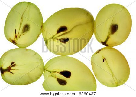 transparente Trauben Hintergrund