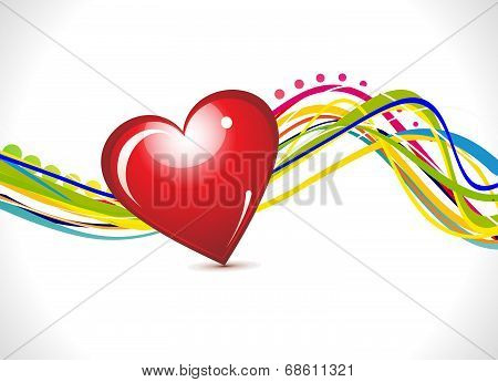 Abstract Valentine Background