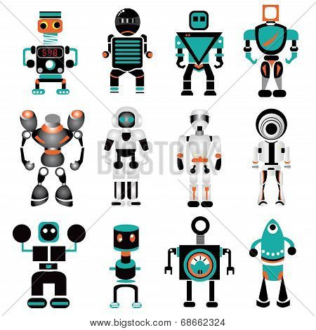robot icons