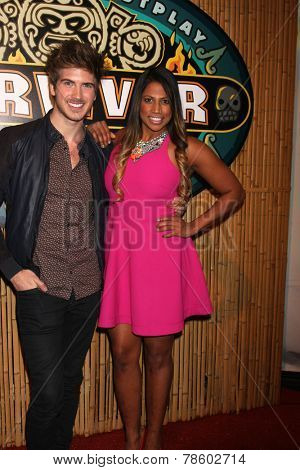 LOS ANGELES - DEC 17:  Joey Graceffa, Natalie Anderson at the 