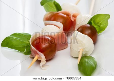 Fresh Mozzarella And Tomato Appetizer