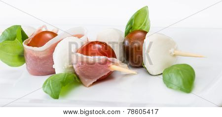 Fresh Mozzarella And Tomato Appetizer