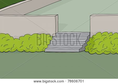 Outdoor Patio Background