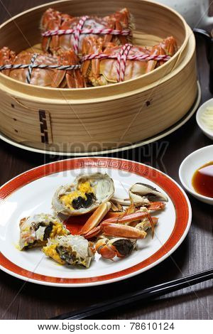 shanghai hairy crabs, chinese cuisine, autumn winter delicacy