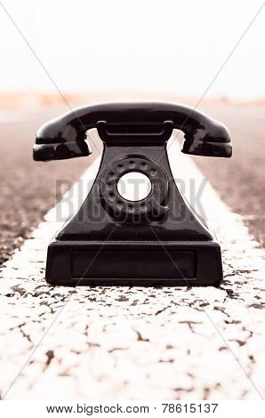 Vintage Black Telephone