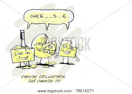 say cheese ironic funny cartoon