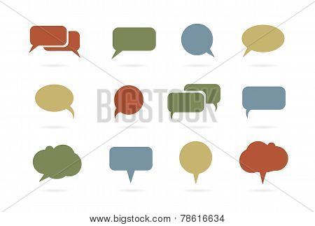 Speech Bubble Icons