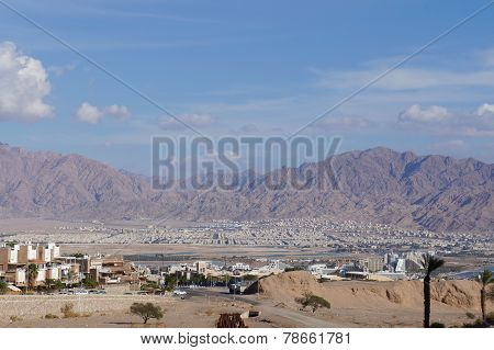 Eilat gulf and Aqaba