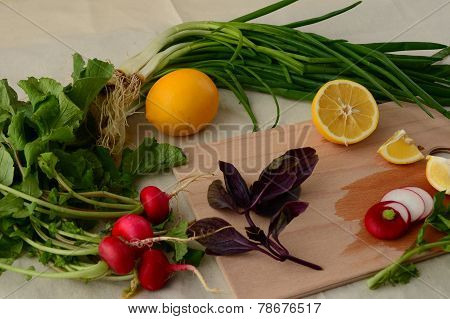 lemon and onion