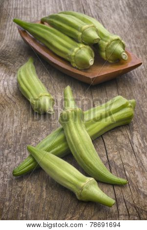 Fresh Okra (abelmoschus Esculentus)