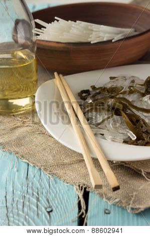 Glass Noodles With Laminaria