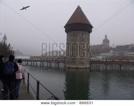 Lucerna wieża sceny