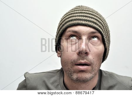 Young Man Suffering From Toothache, Teeth Pain, Having A Swollen Face