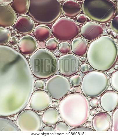 Water Bubbles Abstract Light Illumination