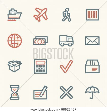 Delivery Html Icon Delivery Web Icons Vector & Photo (Free Trial) | Bigstock