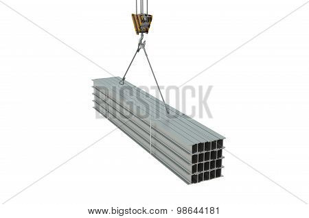 Crane Hook With Rolled Metal H-beam