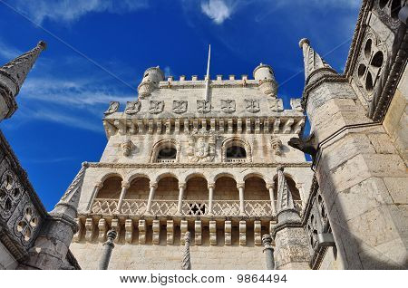 Torre de Belém, em Lisboa, Portugal