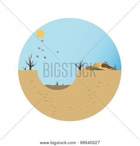 Collection Of Icons. Concept Design Infographics Ecology.