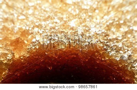 Sugar cane crystals