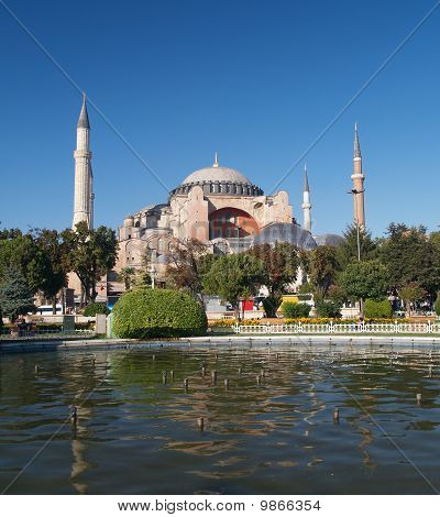 Hagia Sophia in Istanbul, Türkei.