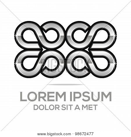 Logo Infinity Symbol S 8 Vector Element