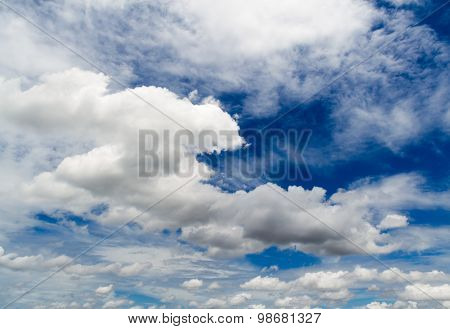 Beautiful Cloud And Sky Abstract Background