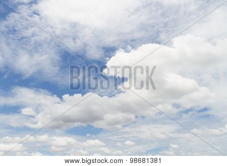 Beautiful Cloud And Sky Abstract Background