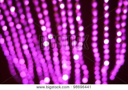 Pink Light Bokeh Background Photography