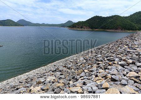 Srinakarin dam in Thailand
