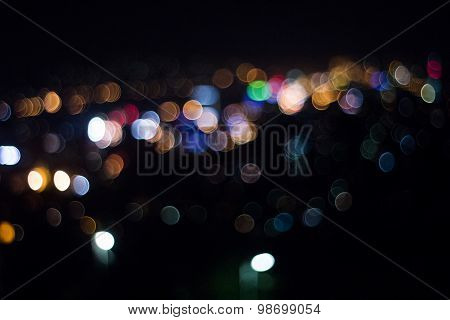 Cityscape Of Sarajevo Out Of Focus