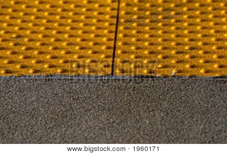 Subway Platform abstrakt