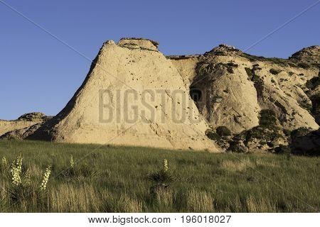 Escarpment on the Pawnee National Grasslands in Northeastern Colorado