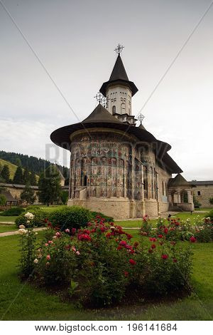 Sucevita orthodox monastery, Bucovina, UNESCO world heritage site
