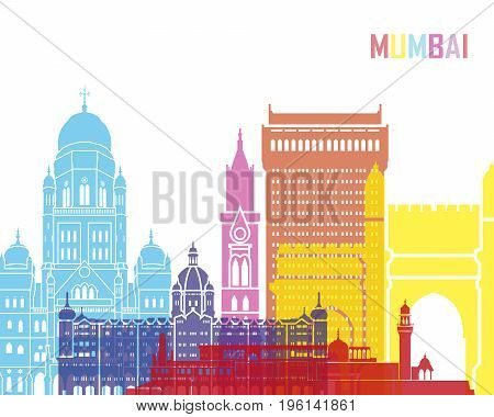 Mumbai Skyline Pop